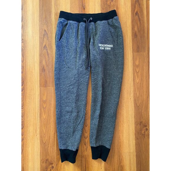 Abercrombie & Fitch Pants - Abercrombie Gray and Black Joggers